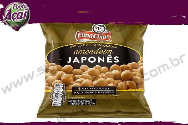 AMENDOIM JAPONES 145 GR ( ELMACHIPS)