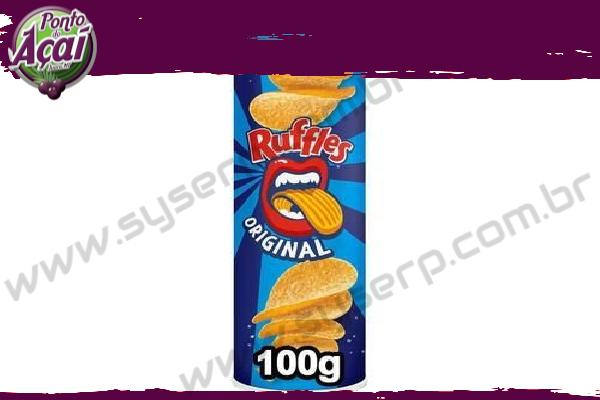 BATATA RUFFLES TUBO ONDA ORIGINAL 100 GR